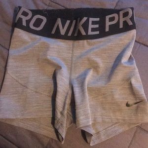 Nike pro athletic shorts